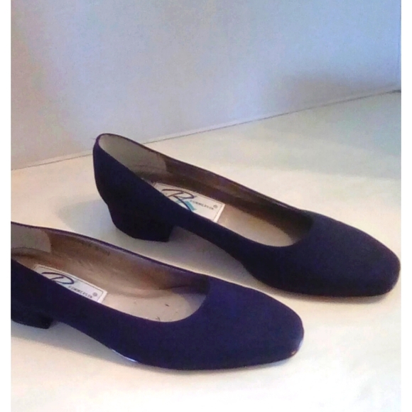 Ros Hossmon Shoes - New Black Size 9 1/2 Low Heel By ROS HOSSMAN